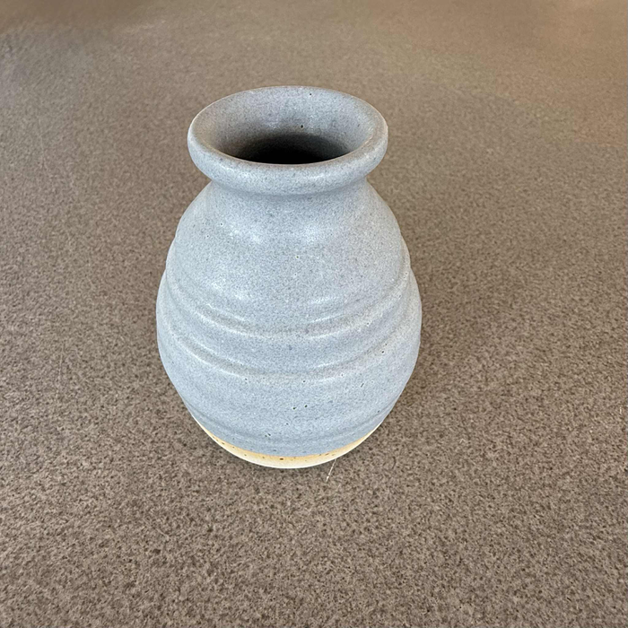 Budette Vase Satin Blues #3