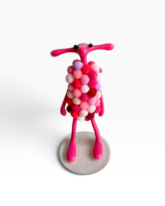 Hot Pink Pom Pom Grubb Pink