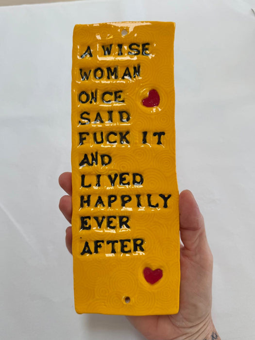 Wise Woman Tile