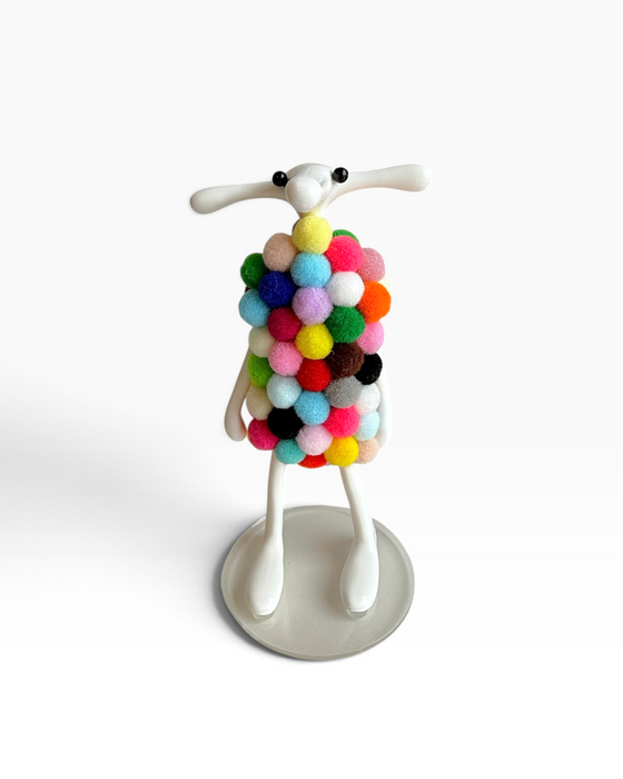 Pom Pom Grubb White