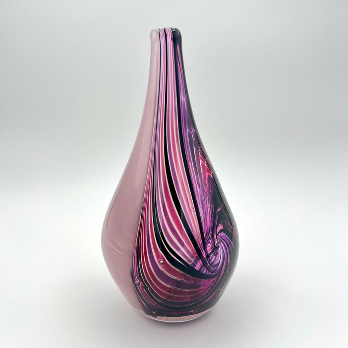 Purple Axis Swirl Vase