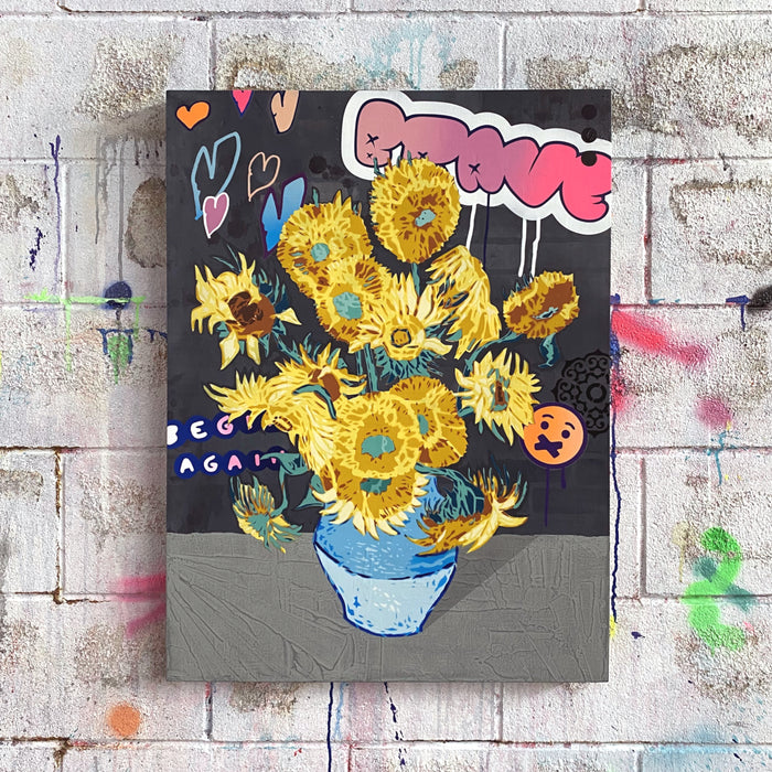 Study of Sunflowers 1.2 (After Van Gogh)