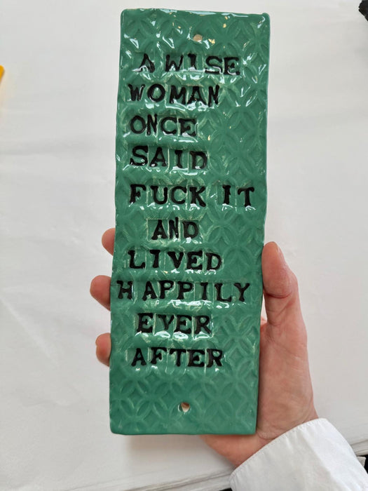 Wise Woman Tile