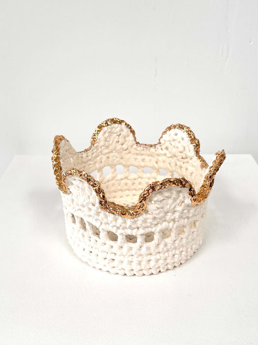 Porcelain Crown with Gold
