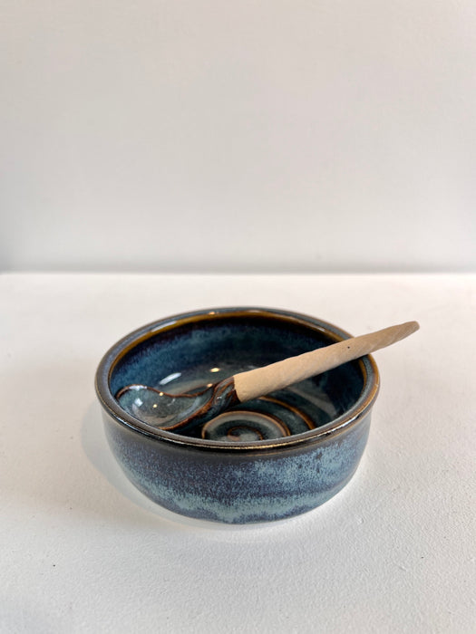 Bowl + Spoon - Blue Earth