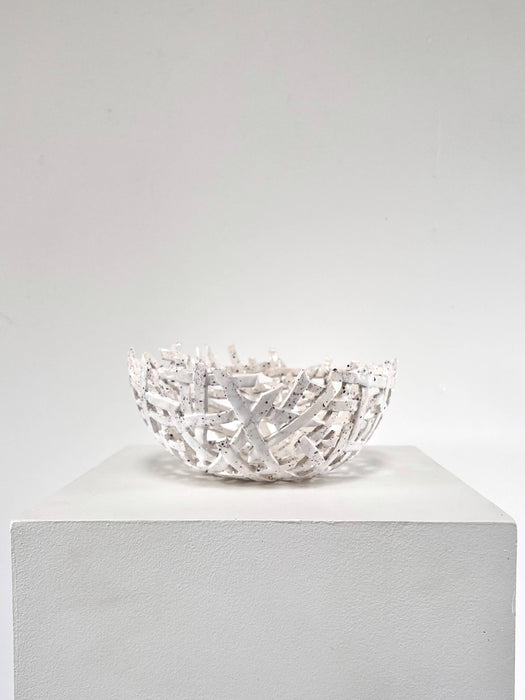 Fragility in Nature Bowl White